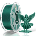 Creality RFID Hyper PLA Filament, 3D Printer Filament: with High Speed Printing 30-600mm/s, Spool Support CFS 1.75 mm,1kg(2.2 lbs) Hyper PLA for Most 3D Printer and K2 Plus Combo,Starry Green