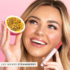 tarte maracuja juicy lip balm gloss – Viral Nourishing Lip Butter Color with High-Shine Hydration, Skincare Infused with Vitamin E, Vegan & Cruelty-Free, full size, Guava