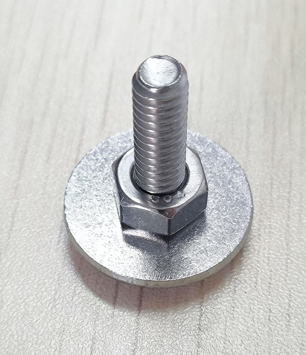 1/4" x 1" Stainless Fender Washer,18-8 (304) Stainless Steel Flat Washer,1/4" ID x 1" OD x 0.078" Thick(40Pcs)