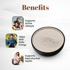 100% Natural Wild Cultivated Safed Musli Powder - Chlorphytum Borivillianum 227 GMS / 1/2 LB Pound / 08 Oz - Processed in FDA Registered Facility (A 100% Natural Health Supplement)