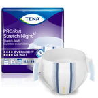 Tena ProSkin Overnight Incontinence Adult Diaper for Women & Men, Stretch, Large/Extra Large, 12 Count, Packaging May Vary