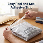 11” X 14” (200 Count) Self Seal Clear Poly Bags with Suffocation Warning