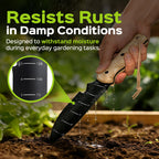 Garden Tools Trowel with EDC Sheath, Gifts for Men Women Mom Dad, Gardening Tools with 7" Stainless Steel Blade, Dual-Scale Measurement, Hanging Hole, Gardening Hand Tools for Weeding Digging Planting
