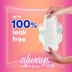 Always Radiant Teen Pads, Size 1, Regular, with Wings, Unscented, 42 Count