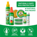 Badger Bug Repellent Tin, Organic Deet-Free Mosquito Repellent with Citronella, Family Friendly Pleasant Smelling Insect Repellent, Easy to Use, 2 oz Tin, 2-Pack