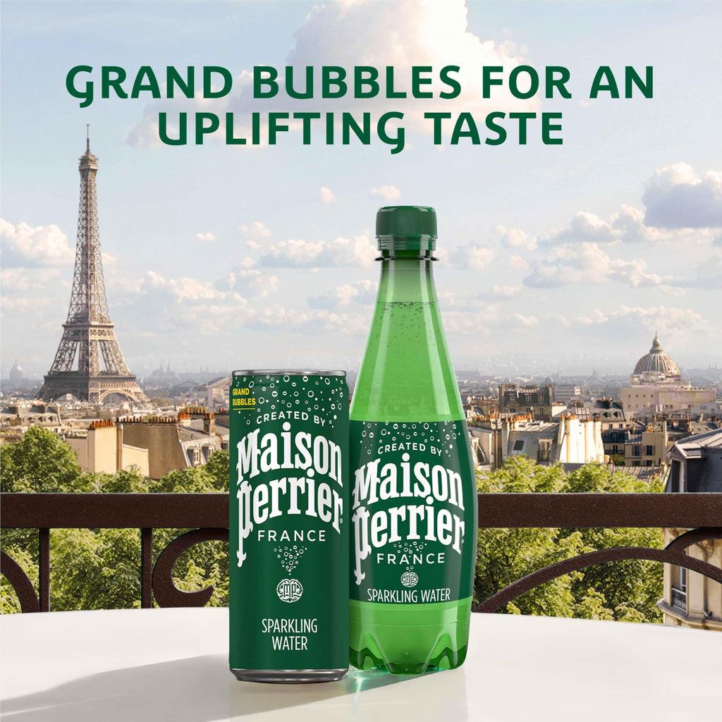 Maison Perrier Sparkling Water, 11.15 Oz, 24 Pack