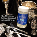 Goddard's Silver Cleaner Dip – Silver Jewelry Cleaner Solution for Hard-to-Reach Silverplate, Cutlery & Small Items – Professional Use Tarnish Remover – Silverware Cleaning Supplies (1 Gal)