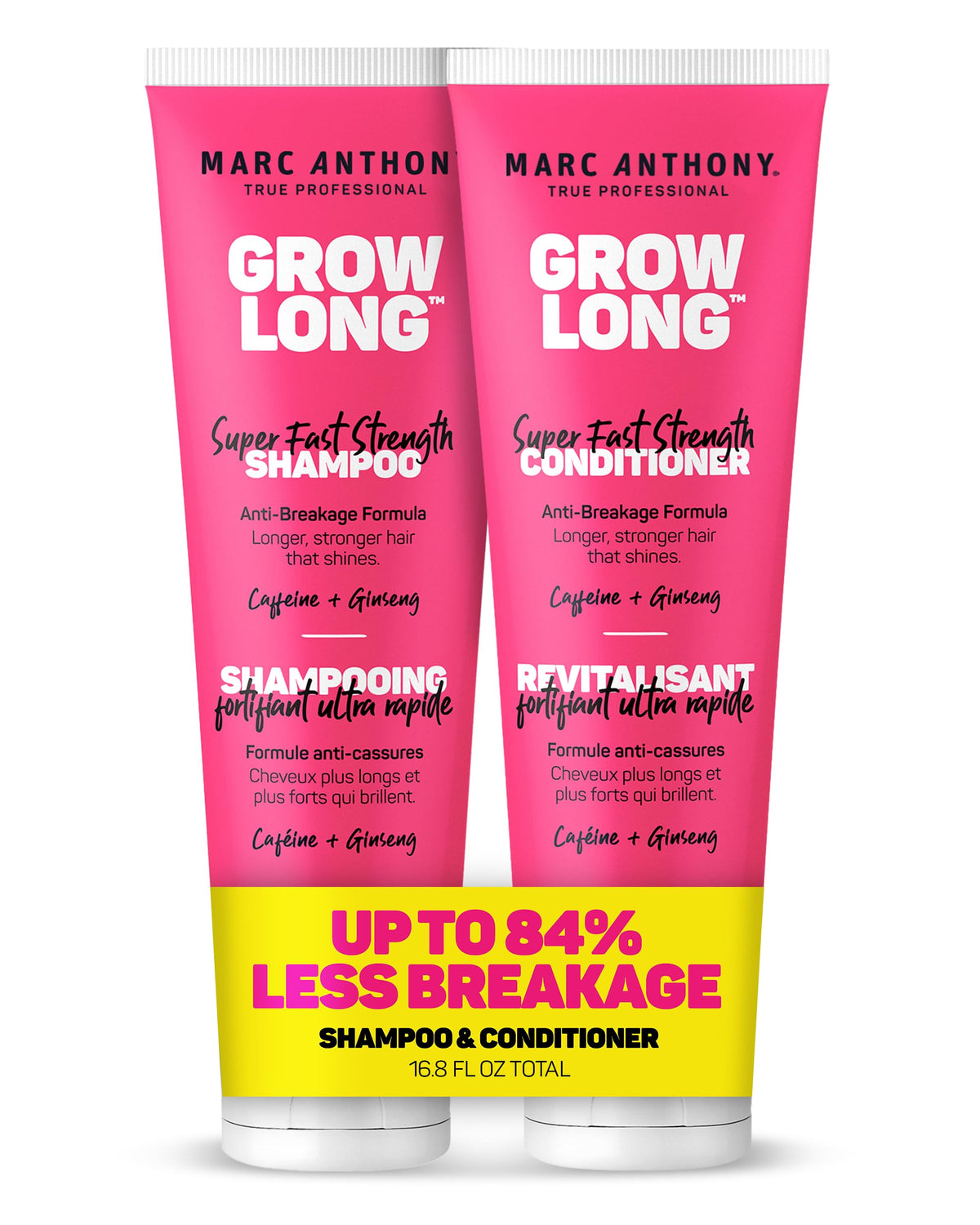 Marc Anthony Grow Long, Anti Breakage Hair Shampoo & Conditioner Set