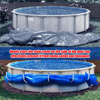 Solar Cover Holder 5-Piece Set | U-Shaped Hooks Keep Solar Cover/Blankets Off The Ground, Strong & Stable Solar Cover Hooks with Bearing Up to 60 Lbs, Fit for Steel-Wall Above-Ground Pools (White)