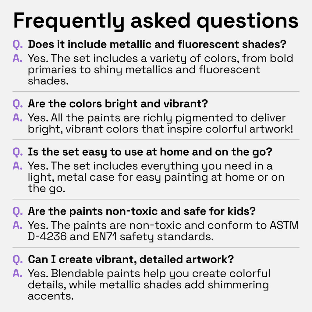 ARTISTRO 50 Colors Watercolor Paint Set with Palette & Brush Pens