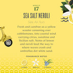 Caldrea Linen & Room Spray Air Freshener, Made with Essential Oils, Plant-Derived & Other Thoughtfully Chosen Ingredients Transparent, Sea Salt Neroli Scent, 16 Fl Oz