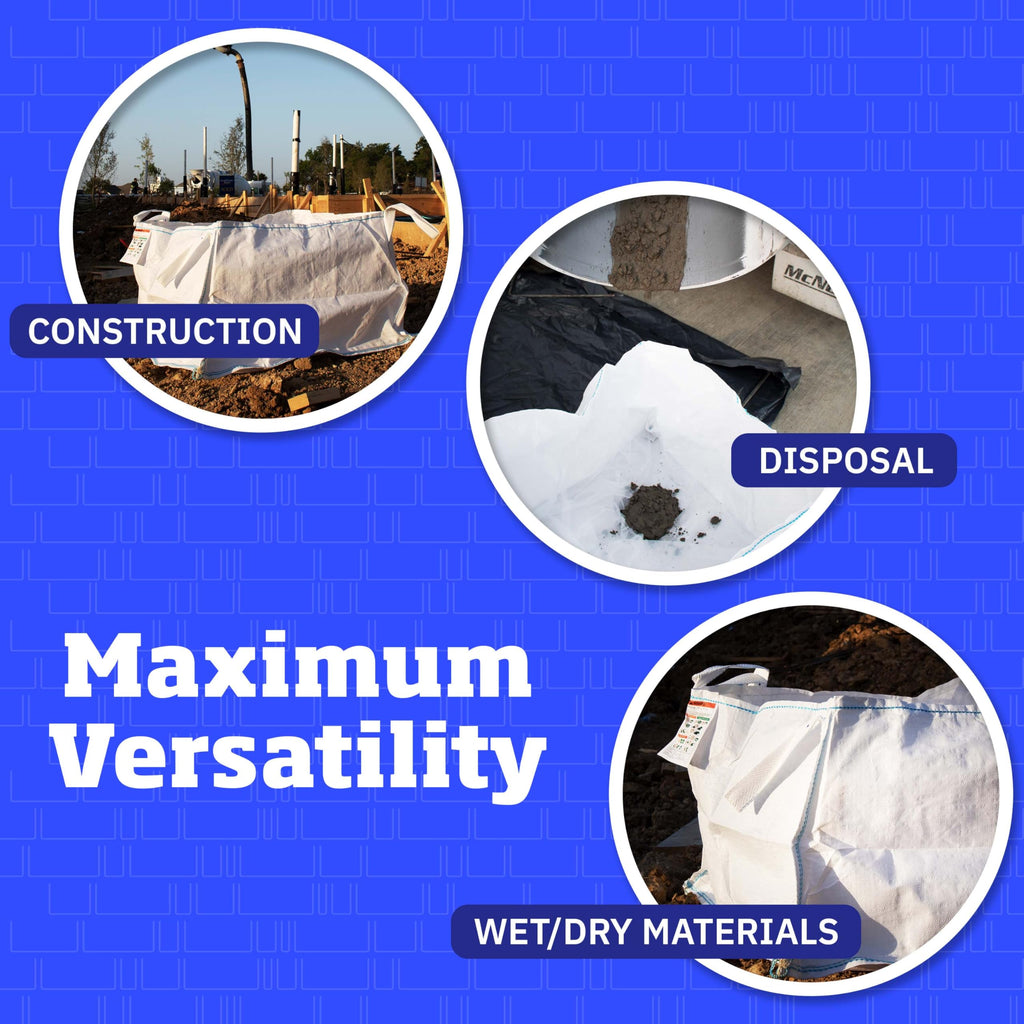 DURASACK Concrete Washout White Bag 130-Gallon