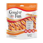 Good 'n' Fun Twists Long-Lasting Dog Treat Made With Real Protein, 70 Count