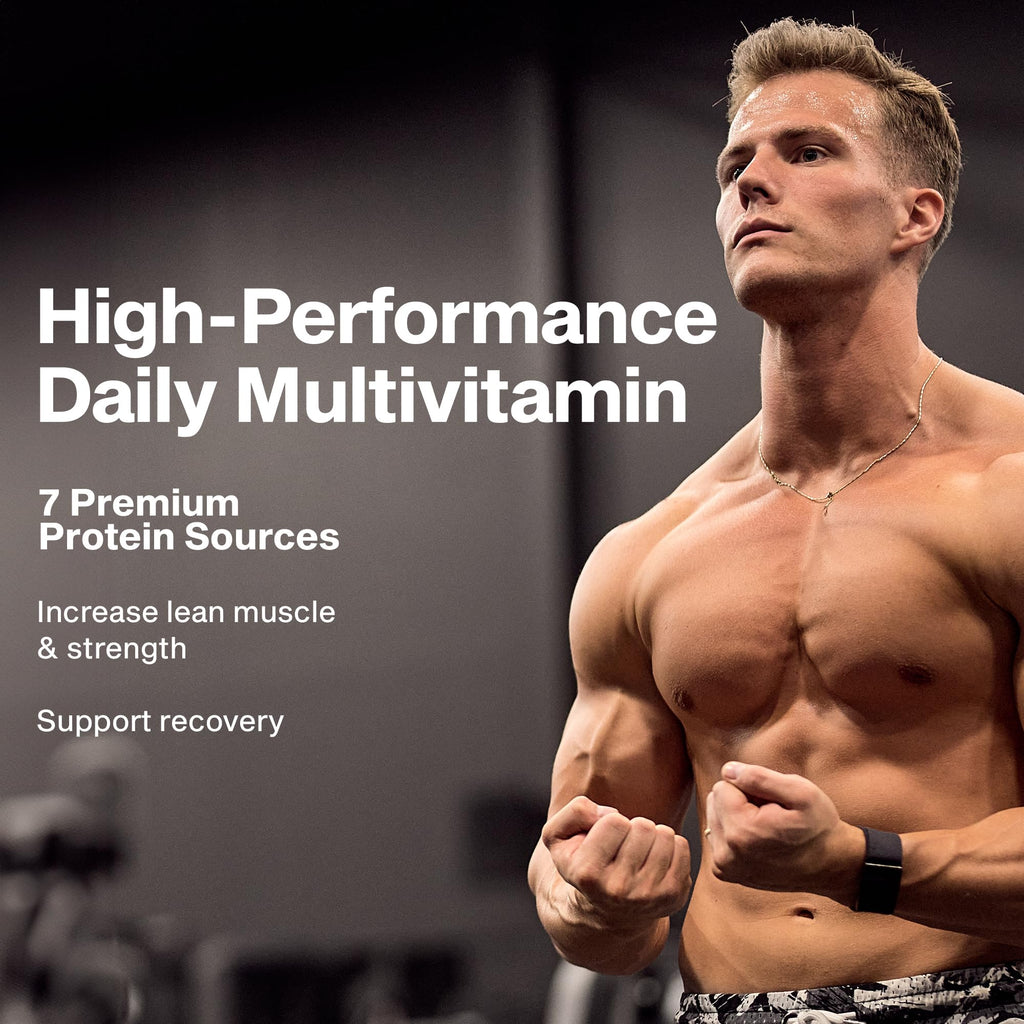 MuscleTech Platinum Multivitamins for Men & Women - Multi-Vitamin Supplement for Immune Support - 18 Vitamins & Minerals, Vitamin A C D E B6 B12 - Daily Workout Supplements for Men - 180 Capsules