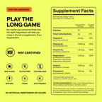 MAGNA Electrolytes Powder Drink Mix for Hydration, Energy & Focus Support (28 Servings, Tea Lemonade)