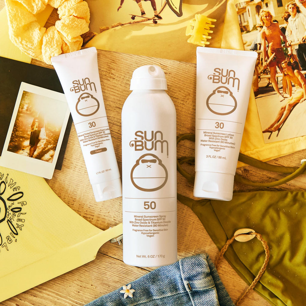 Sun Bum Mineral SPF 30 Tinted Face Sunscreen - Matte Primer - Broad Spectrum Moisturizing Sunscreen with Vitamin E - Hawaii 104 Act Compliant (Without Octinoxate & Oxybenzone) - Travel Size 1.7 oz