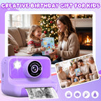 Kids Camera Instant Print, Christmas Birthday Gifts for Girls and Boys