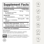 Humann Neo40 Professional - Daily Heart & Circulation Support - Methylfolate, Beet Root Powder, Hawthorn Berry, L-citrulline - 60 Dissolvable Tablets