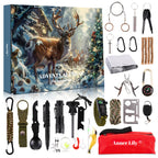 Survival Kit Advent Calendar 2026 - Hunting Xmas 24 Day Countdown Gift Men