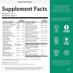 Needed. Multivitamin with Choline Capsules for Prenatal, Pregnancy, Breastfeeding, Postpartum | Expertly-Formulated & Third-Party Tested| 30-Day Supply