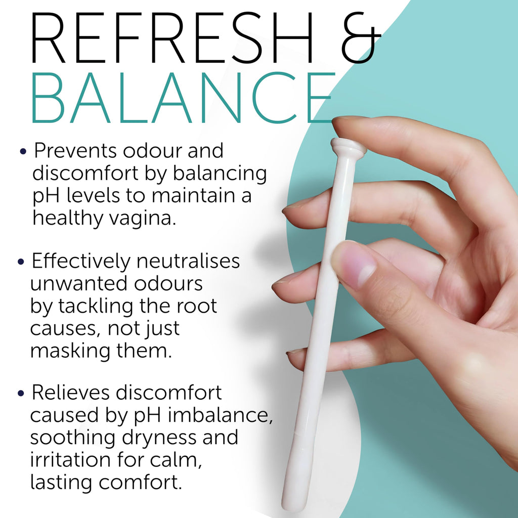 pH Balance for Women Vaginal Odor Eliminating Boric Acid Suppositories