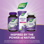 Nature's Way Sambucus Elderberry Immune Syrup for Kids Ages 2+,Echinacea & Propolis,with Superfood Antioxidants(1),Immune Support Syrup*,Vegetarian,Berry Flavored,8 Fl Oz,(Pack of 2)