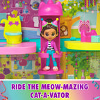 Gabby's Dollhouse, 14 Pc Celebration Dollhouse, 25-Inches Tall, with Toy Figures, Doll House Furniture & 10 Sounds, Kids Toys for Girls & Boys Ages 3+