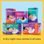 Sposie Overnight Diaper Booster Pads, Stop Diaper Leaks, Size 4-6, 90 Ct