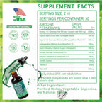 Vyxion Soursop Bitters Liquid Drops 10 in 1 with Sea Moss, Moringa, Turmeric, Black Seed Oil, Oregano, Ashwagandha | Herbal Extracts for Overall Health-Enhancing | Vegan, Non-GMO | 2 Fl Oz