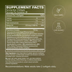 Terry Naturally Healthy PSA Levels - Dietary Supplement for Healthy Prostate & Hormone Balance Support - Herbal Supplement with Curcumin, Turmeric Essential Oil & Grape Seed Extract - 60 Softgels