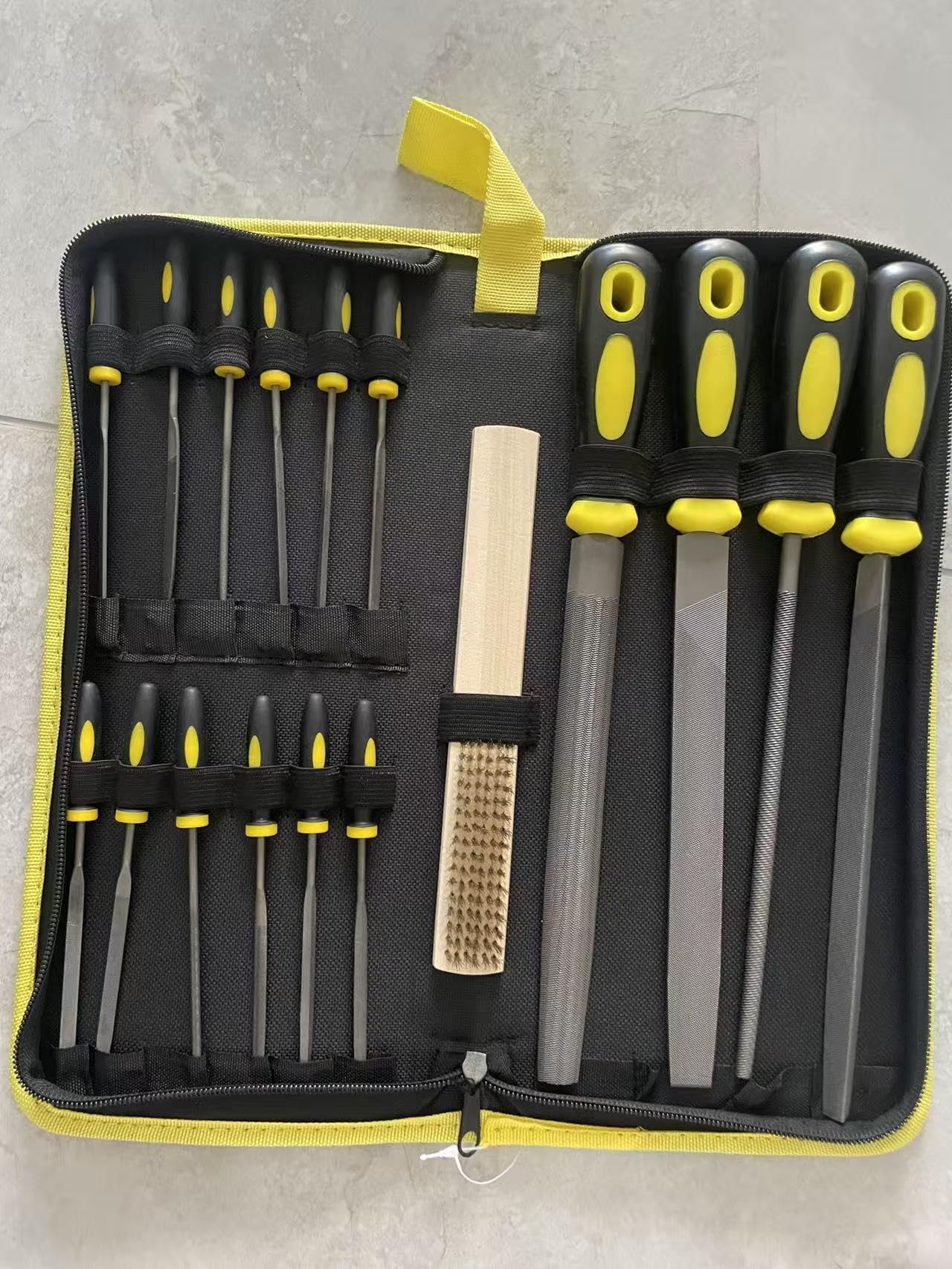 TOYIKOM 17Pcs Metal Needle File Set