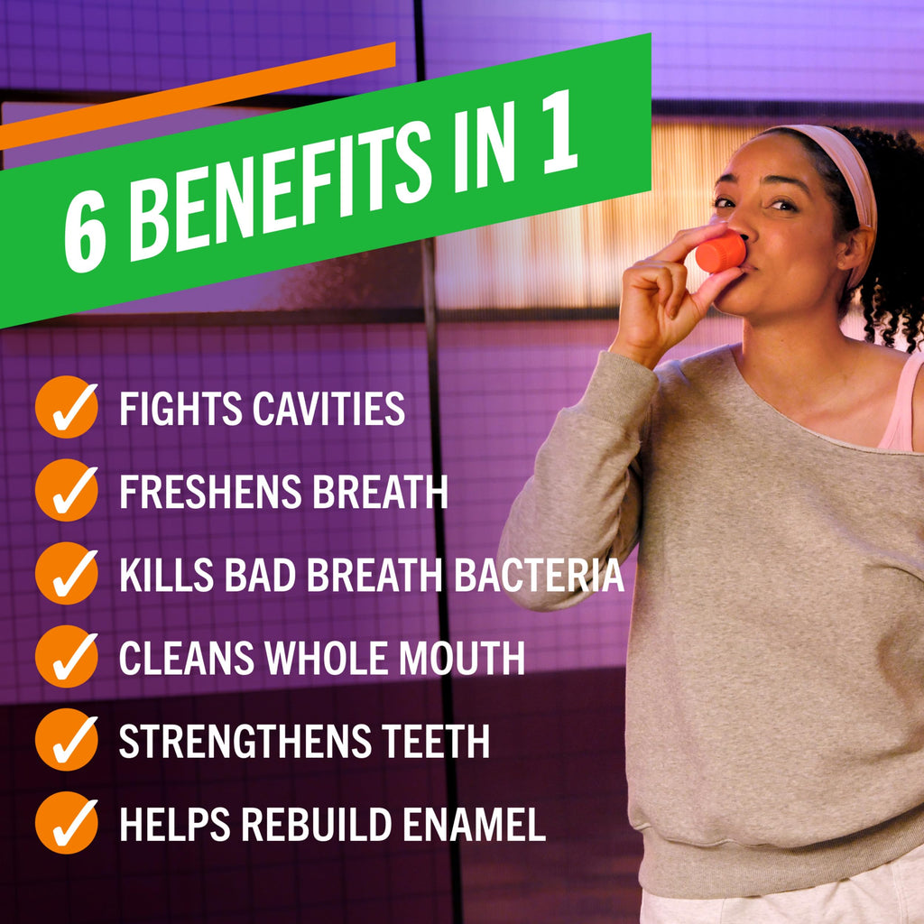 TheraBreath Complete Mouthwash, 6-in-1 Benefits, Alcohol-Free, Revitalizing Mint (2 Pack)
