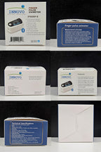Innovo iP900BP-B Fingertip Pulse Oximeter, Blood Oxygen Monitor with Free App, Plethysmograph, and Perfusion Index (with Bluetooth)