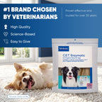 C.E.T. Enzymatic Oral Hygiene Chews for Dogs, Tartar Control, Medium