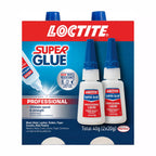 Loctite Super Glue Professional Liquid, Clear, 0.7 fl oz Bottle, 2 Pack - Superglue for Plastic, Wood, Metal, Crafts & Repair, Cyanoacrylate Adhesive Instant Glue, Quick Dry