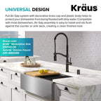 KRAUS Dishwasher Air Gap in Oil Rubbed Bronze, KAG-1ORB
