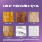 Clorox Scentiva Disinfecting Wet Mop Pad, Disposable Heads, Multi-Surface Floor Wipes, Lavender and Jasmine, 2 Packs, 24 Refills Per Pack (Package May Vary)