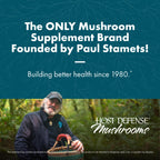 Host Defense Reishi Capsules - Heart & Immune Health Support Supplement - Mushroom Supplement to Support Energy & Vitality - Reishi Supplement to Aid Overall Well-Being - 120 Capsules
