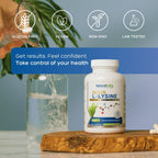 Palmara Health Clean L-Lysine 600mg, 120 Capsules | Vegan, Non-GMO, & Gluten Free