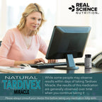 Real Science Tardivex All Natural Nerve Support Supplement for Neurological Balance - Includes Vinitrox, GABA & Essential Vitamins for Controlled Movement & Coordination - Made in USA, 60 Caps