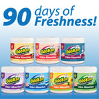 OdoBan Solid Odor Absorber Eliminator for Home and Small Spaces, Fresh Linen Scent, 14 Ounces Each, 9-Pack