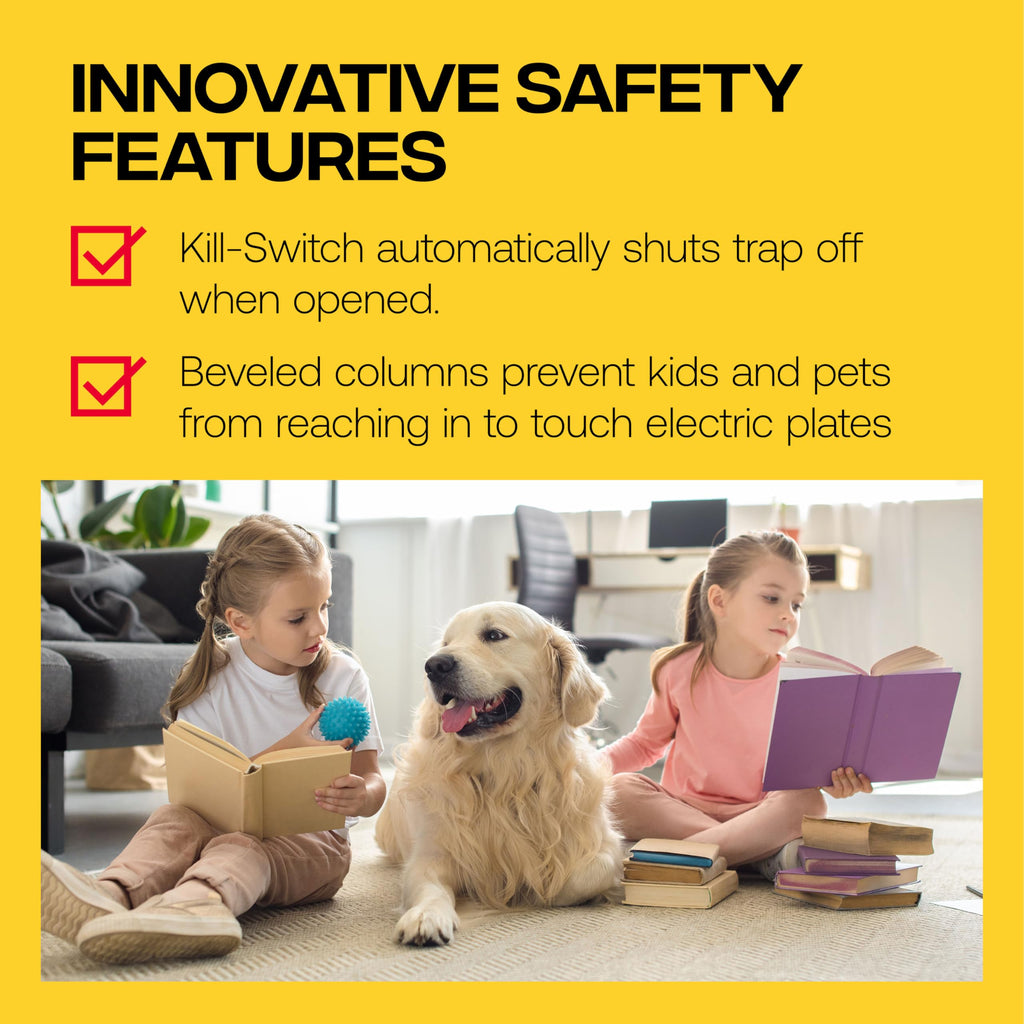 Victor Electronic Mouse Trap, 2-Pack, Indoor Electric Mouse Traps for Home