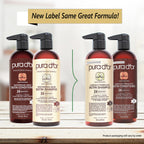 PURA D'OR Professional Grade Clinically Formulated Biotin Shampoo & Conditioner For Hair Thinning - 2X Concentrated Proprietary Herbal Blend Thickening Products For Women & Men, Sulfate Free, 16oz x2