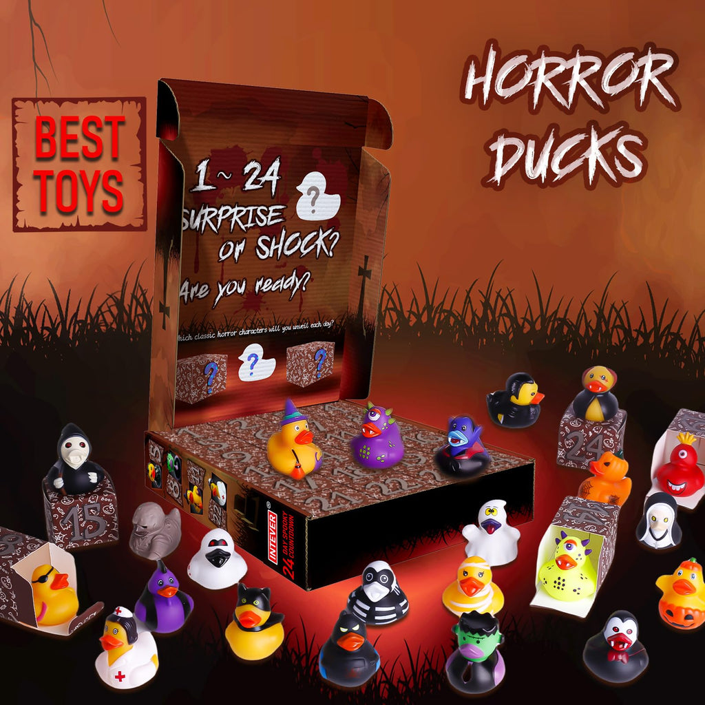 Halloween Advent Calendar 2026 – Horror Rubber Duck Christmas Countdown
