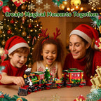 Rubypop Christmas Train Advent Calendar 2026 Building Blocks Set for Boys