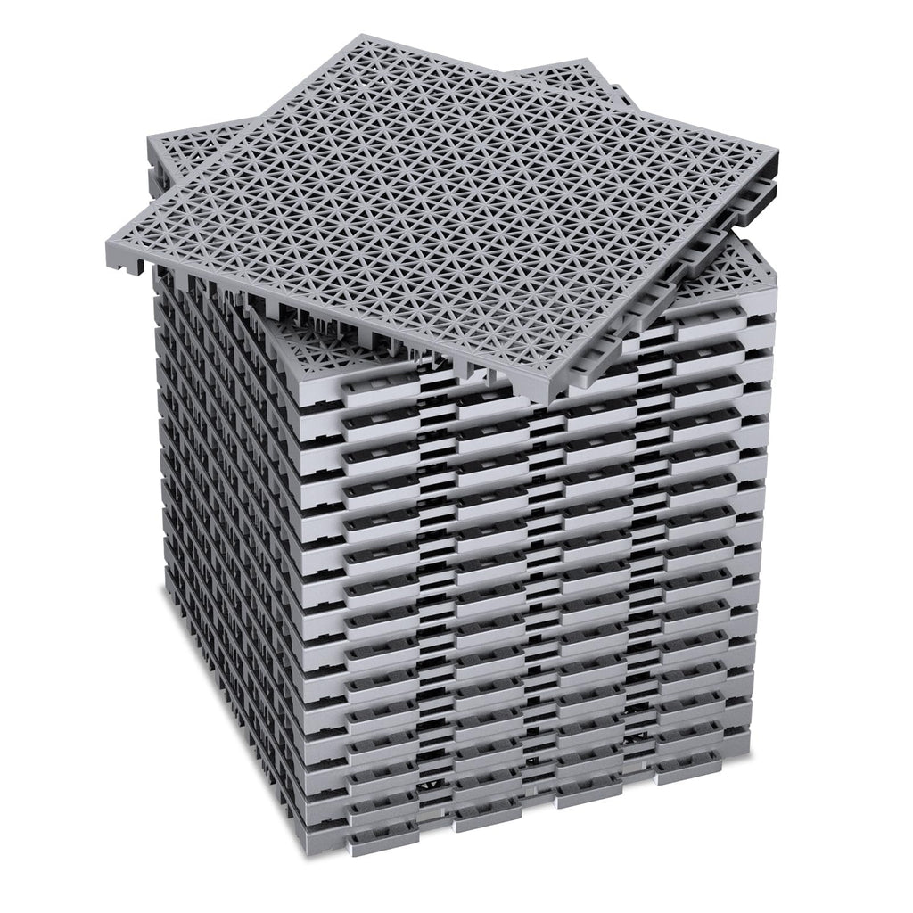 16 PCS Modular Interlocking Cushion Interlocking Floor Tiles with Hole