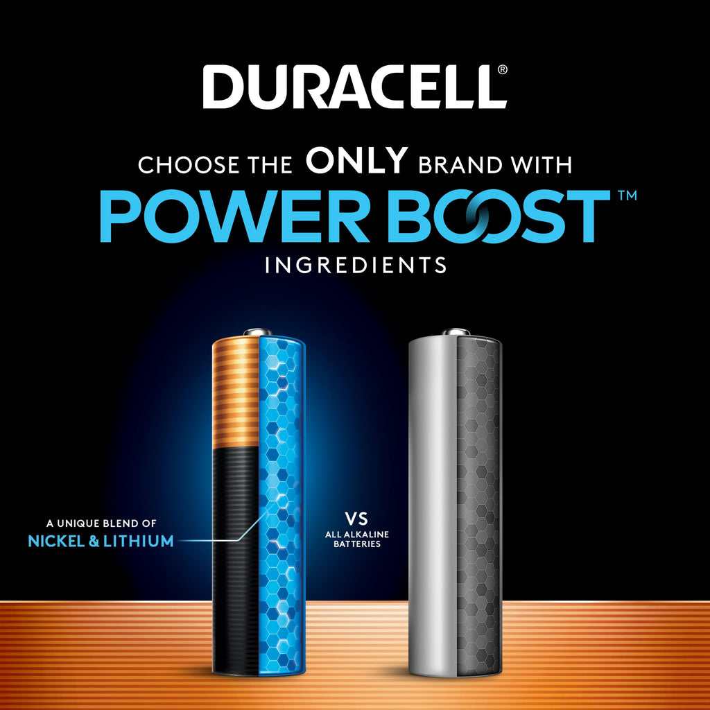 Duracell x Messi Coppertop AA Batteries, 28 Count, Limited Edition