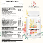 Sihat Sejahtera 67,500 MG Polyphenols Supplement - Powerful Antioxidants & Polyphenol for Age Defense, Polyphenol Superfood, Quercetin, Resveratrol, Plant-Based & Energy, Immune Support, 90 Capsules