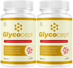 (2 Pack) Glycocept - Glycocept Advanced Formula Support Capsules All Natural Premium Ingredients Maximum Strength, Daily Pills Support Vitamins for Health and Wellness, 120 Capsules for 2 Months