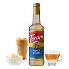 Torani French Vanilla Flavored Drink Syrup, 25.4 fl oz, 4 Pack